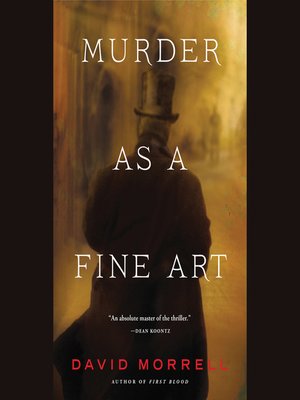 Murder as a Fine Art - Audiobook